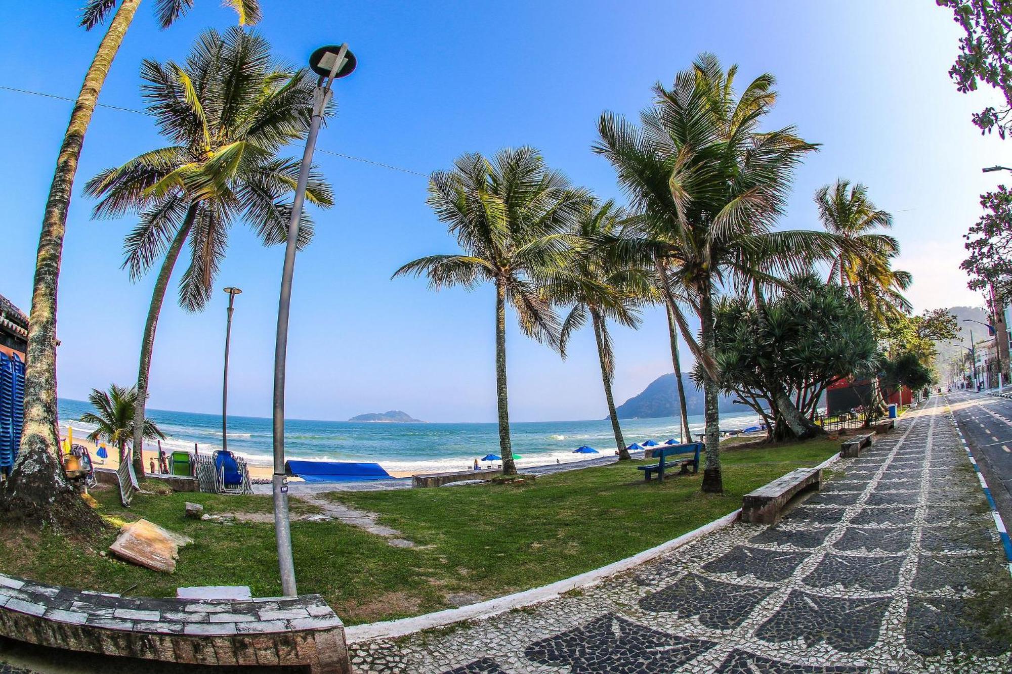 5E-Pe Na Areia Da Praia Do Tombo, 2 Quartos, Ar Cond, 2 Banheiros,2 Vagas+Roupas De Cama Гуаружа Екстер'єр фото