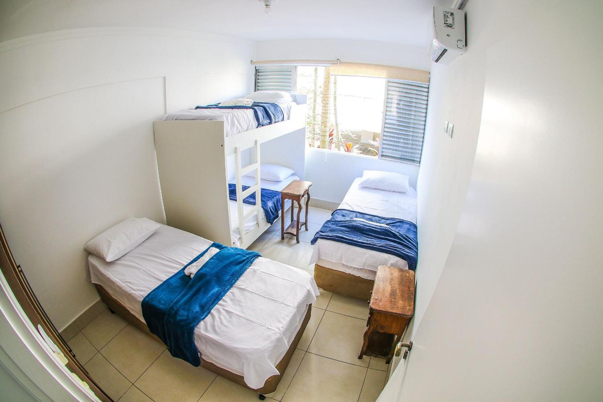 5E-Pe Na Areia Da Praia Do Tombo, 2 Quartos, Ar Cond, 2 Banheiros,2 Vagas+Roupas De Cama Гуаружа Екстер'єр фото